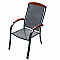 Monaco metal chair