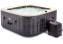 Mobile hot tub INTEX Greystone Deluxe Bubble Spa 4 (795 l) - grey