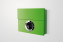 Letter box RADIUS DESIGN (LETTERMANN XXL grün 550B) green - green