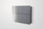 Letter box RADIUS DESIGN (LETTERMANN XXL 2 stainless steel 562) stainless steel - stainless steel