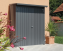 WoodStock door set size 150 (dark gray metallic) 150 cm (2 boxes)