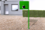 Letter box RADIUS DESIGN (LETTERMANN XXL STANDING green 567B) green - green