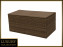Cushion box 170 x 90 cm BORNEO LUXURY (brown)