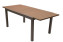 Folding garden table CALVIN (brown) - Brown