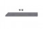 Skirting board gray slate 9556 510, 78x10x4500/6000 mm, TWINSON