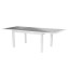 Aluminum table VERMONT 216/316 cm (white) - White