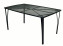 ASTOR metal table (150 x 90 cm) - RAL black coating