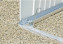 Aluminum floor frame BIOHORT Highline H5 - 252 × 292 cm