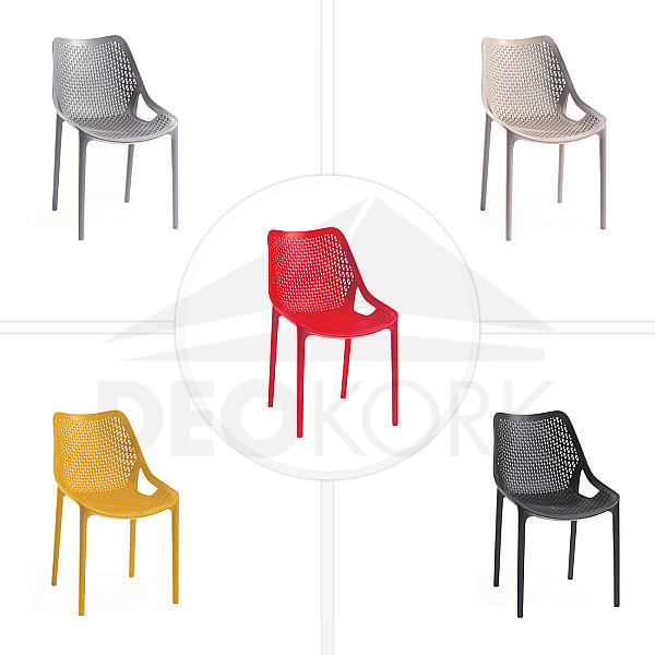 Plastic chair DUBLIN (various colors)