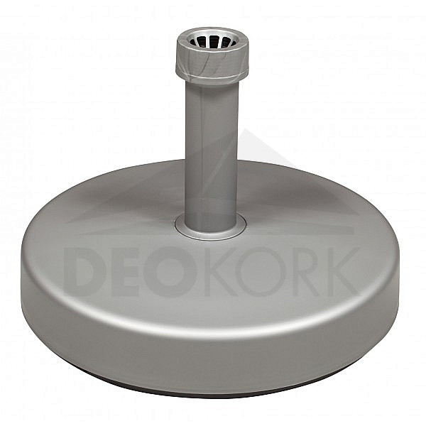 Doppler Plastic refillable plinth 25 kg (silver)