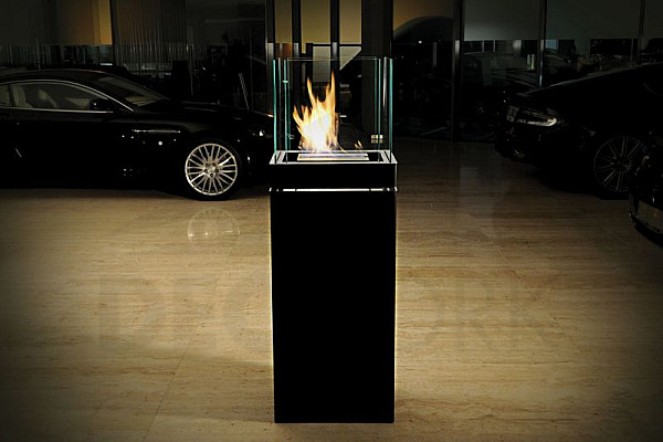 BIO free-standing fireplace Radius design cologne (HIGH FLAME 3L 555K)