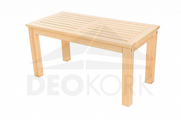 Solid pine garden table LONDON (32 mm) - different lengths