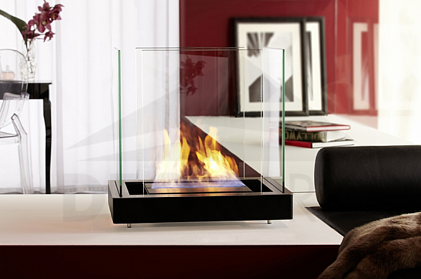 BIO free-standing fireplace Radius design cologne (TOP FLAME 551A)