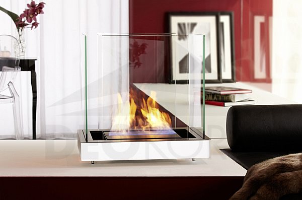 BIO free-standing fireplace Radius design cologne (TOP FLAME 551C)