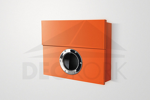 Letter box RADIUS DESIGN (LETTERMANN XXL orange 550A) orange