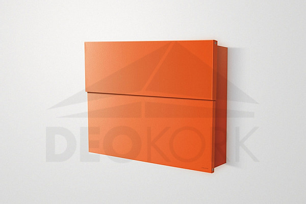 Letter box RADIUS DESIGN (LETTERMANN XXL 2 orange 562A) orange