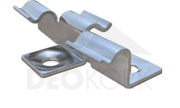Mounting clip STAINLESS STEEL Rusdecking 100