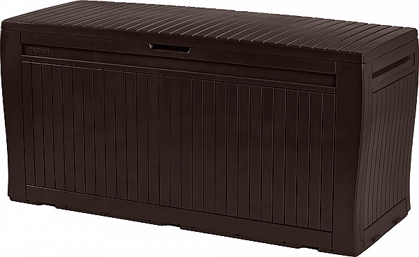 Plastic storage box 270 L (brown)