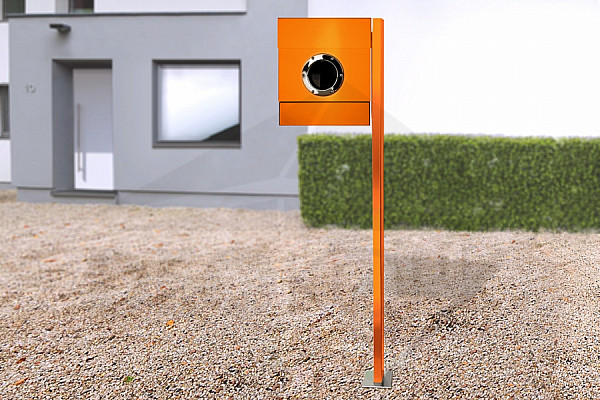 Letter box RADIUS DESIGN (LETTERMANN 2 STANDING orange 564A) orange