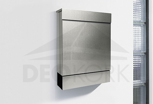 Letter box RADIUS DESIGN (LETTERMANN M stainless steel 762) stainless steel