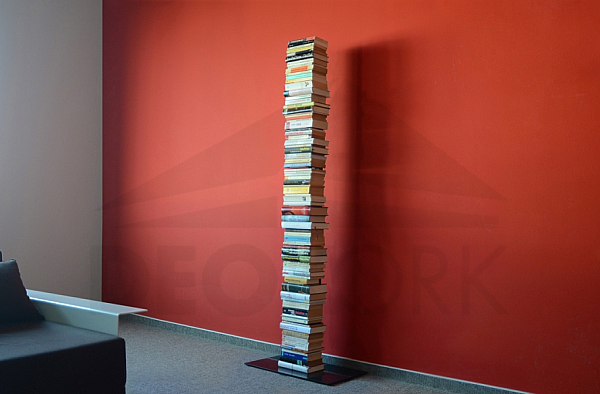Bookcase with 7 shelves RADIUS DESIGN (BOOKSBAUM schwarz STAND BIG 735A) black