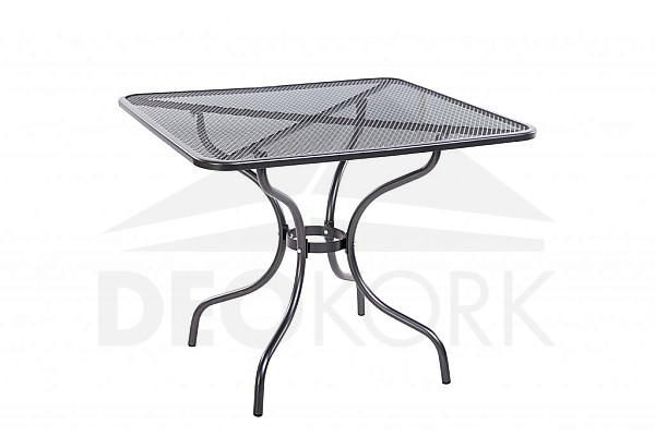 Metal table 90 x 90 cm