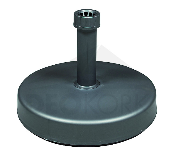 Doppler Plastic refillable plinth 25 kg (anthracite)