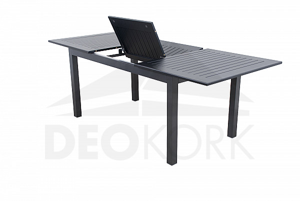 Aluminum folding table EXPERT 150/210x90 cm (anthracite)
