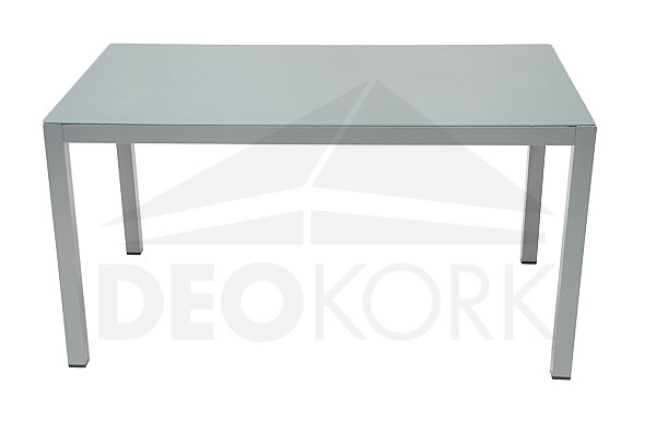 Aluminum dining table 140 x 80 cm GRENADA