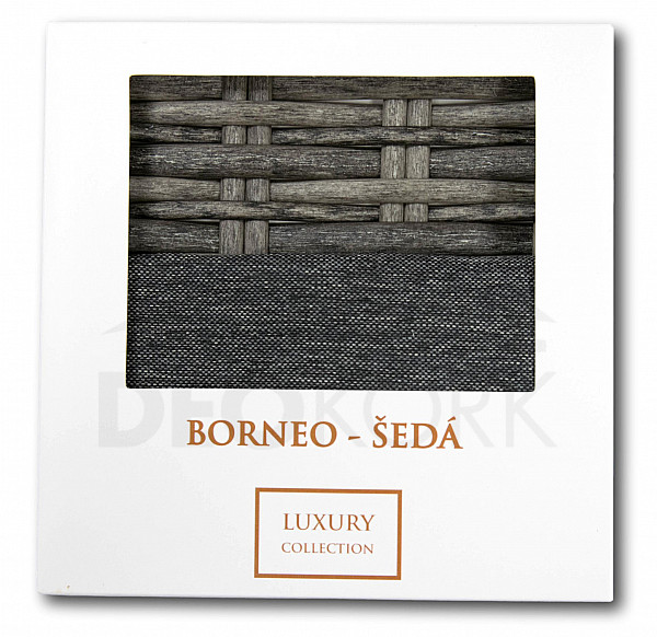 Samples of the set BORNEO LUXURY gray