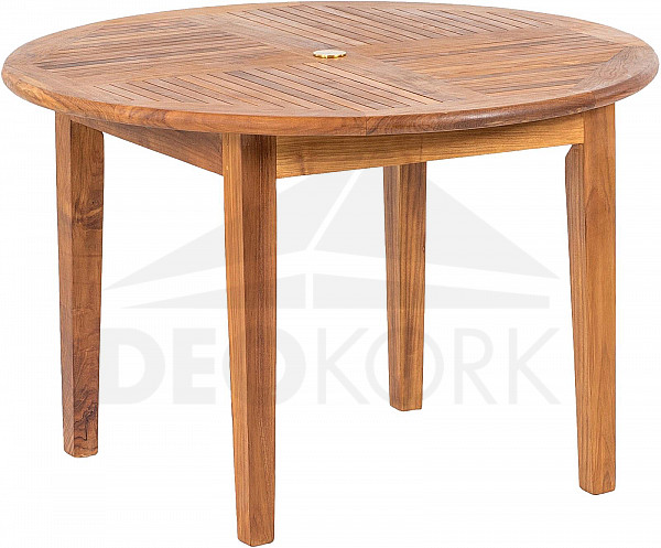 Garden teak table DANTE ⌀ 120 cm