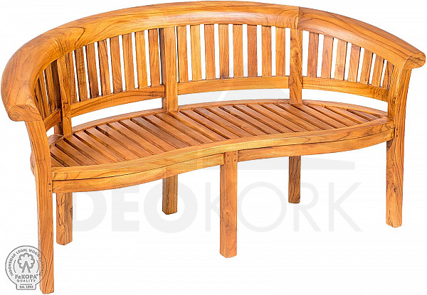 Teak garden bench FABIO 225 cm