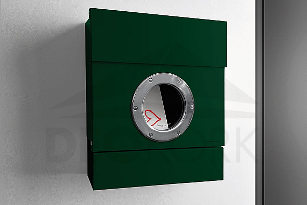 Letterbox RADIUS DESIGN (LETTERMANN 2 darkgreen 505O) dark green