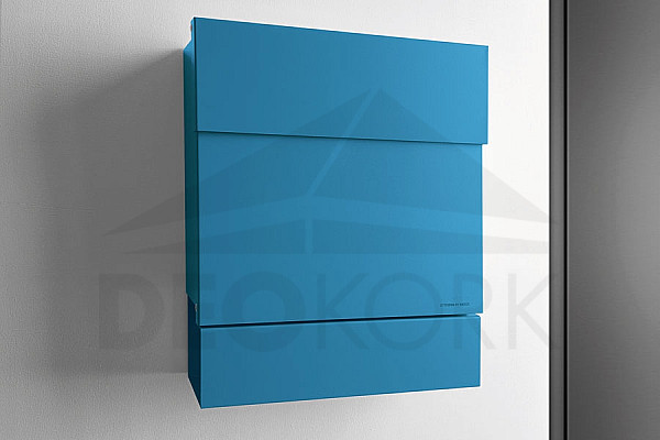 Letter box RADIUS DESIGN (LETTERMANN 5 blue 561N) blue