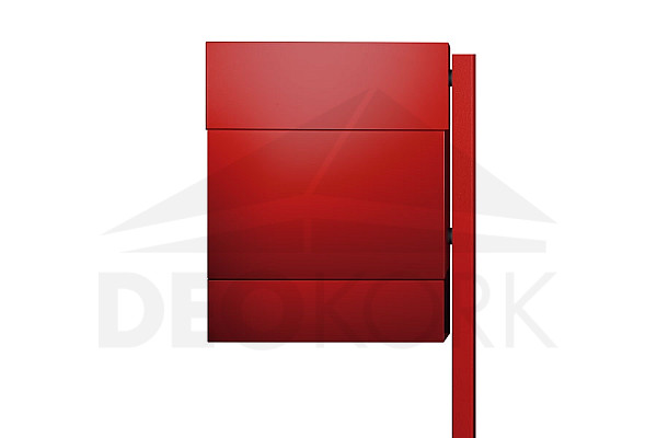 Letter box RADIUS DESIGN (LETTERMANN 5 STANDING red 566R) red