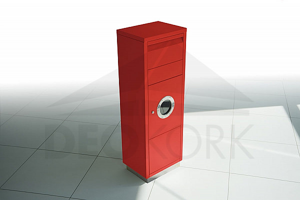 RADIUS DESIGN parcel box (LETTERMANN standing ovation 1 red 600R) red