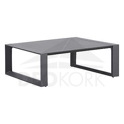 Aluminum table 97x97 cm MADRID (anthracite)