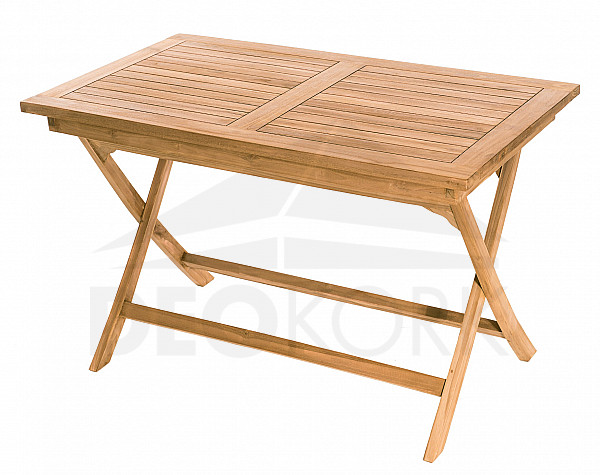 Garden folding table rectangle COIMBRA 120 x 70 cm (teak)