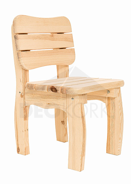 Solid pine garden chair VIKING (40 mm)