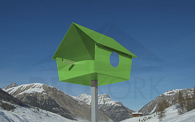 Birdhouse RADIUS DESIGN (PIEPSHOW XXL grün 529D) green