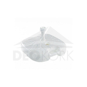 Doppler Plastic refillable plinth 20 kg (white)
