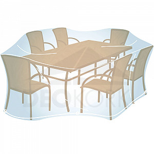 Cover for garden furniture Rectangular L - oval