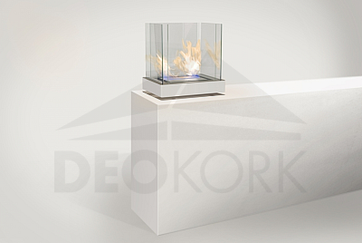 BIO free-standing fireplace Radius design cologne (TOP FLAME 3L 551L)