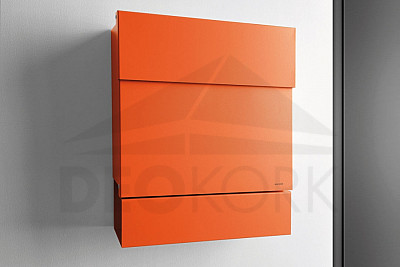 Letter box RADIUS DESIGN (LETTERMANN 5 orange 561A) orange