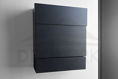 Letter box RADIUS DESIGN (LETTERMANN 5 schwarz 561F) black
