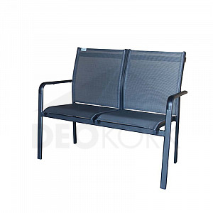 Aluminum bench 110 cm EXPERT PLUS (anthracite)