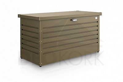 Outdoor storage box FreizeitBox 134 x 62 x 71 (bronze metallic)