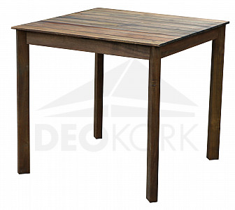 Garden table SCOTT 80x80 cm (brown)