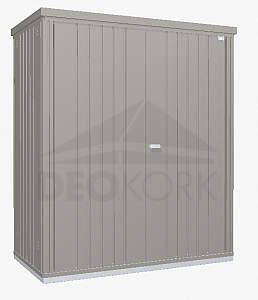 Biohort tool cabinet size 150 155 x 83 (gray quartz metallic)