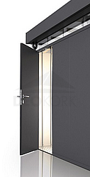 Additional door for the Biohort CasaNova house (gray quartz metallic)